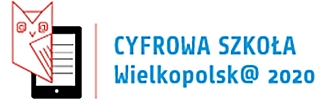 logo programu "Cyfrowa szkoła wielkopolsk@ 2020"